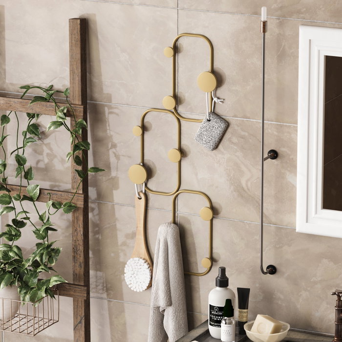 Wallity Lizzard-A Gancho de Pared Dorado Wallity Lizzard-A Gancho de Pared Dorado